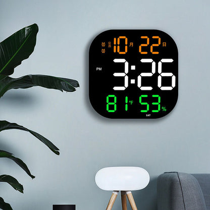 CRONY 6632 Living room countdown timer gym wall clock led acrylic decoration creative large electronic clock wall hanging - Edragonmall.com