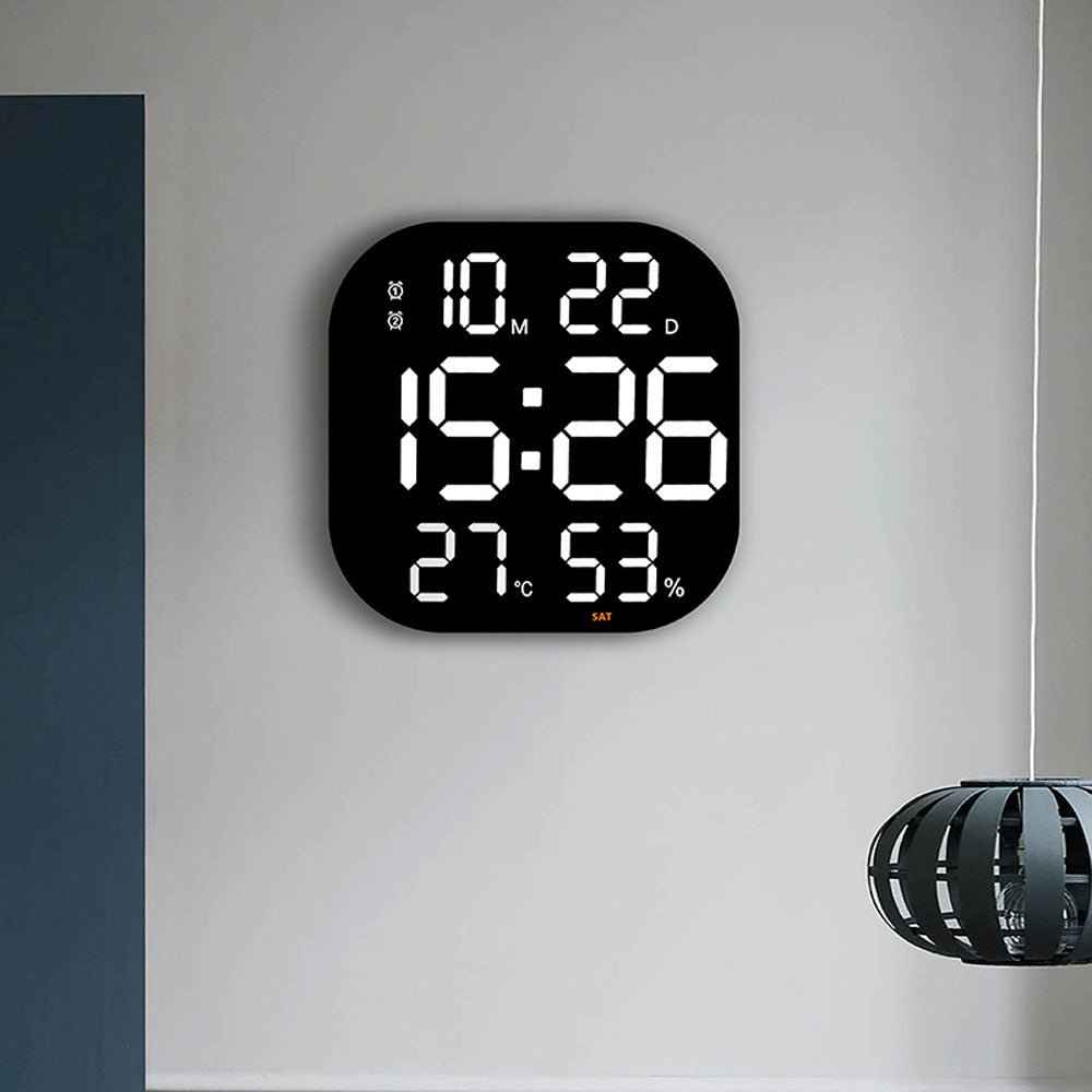 CRONY 6632 Living room countdown timer gym wall clock led acrylic decoration creative large electronic clock wall hanging - Edragonmall.com