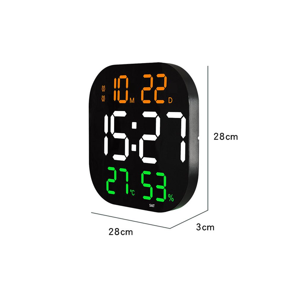 CRONY 6632 Living room countdown timer gym wall clock led acrylic decoration creative large electronic clock wall hanging - Edragonmall.com