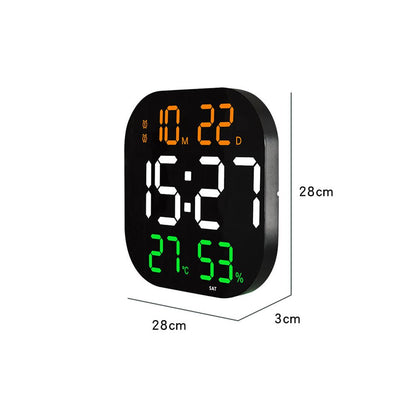 CRONY 6632 Living room countdown timer gym wall clock led acrylic decoration creative large electronic clock wall hanging - Edragonmall.com