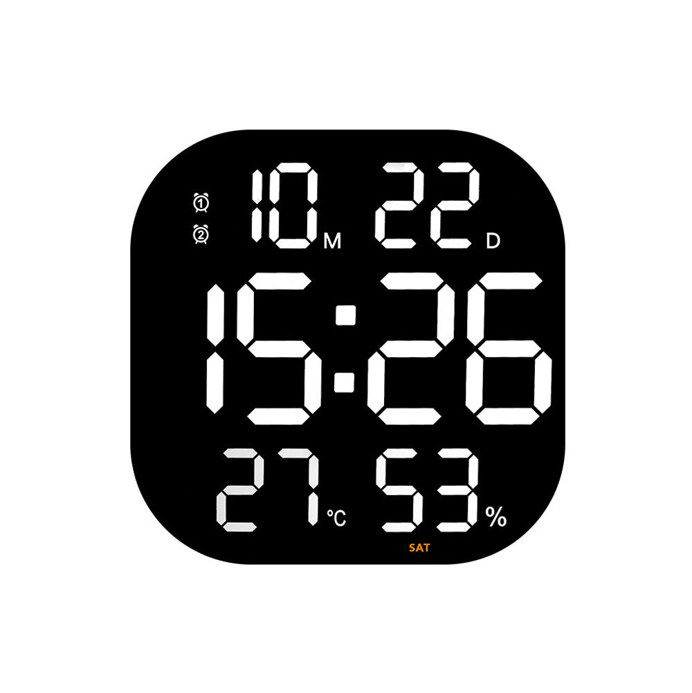 CRONY 6632 Living room countdown timer gym wall clock led acrylic decoration creative large electronic clock wall hanging - Edragonmall.com