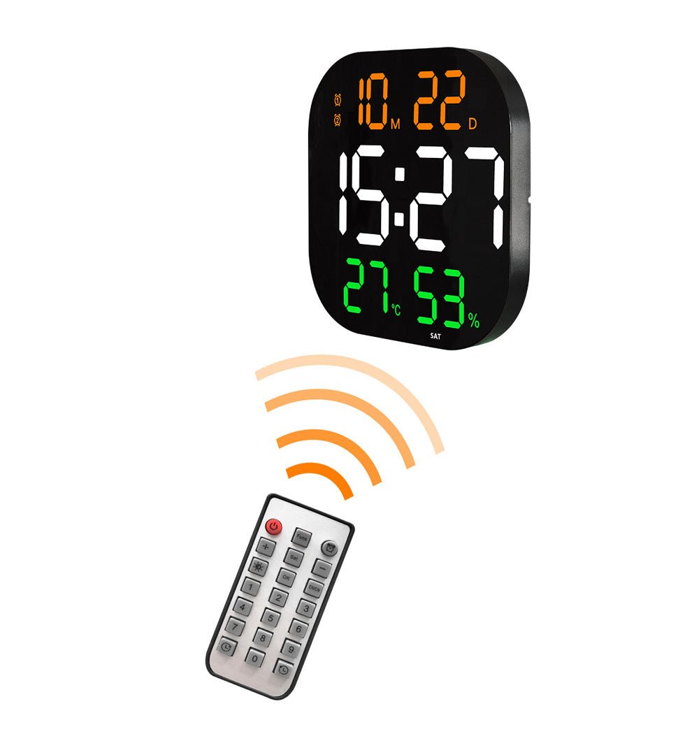 CRONY 6632 Living room countdown timer gym wall clock led acrylic decoration creative large electronic clock wall hanging - Edragonmall.com