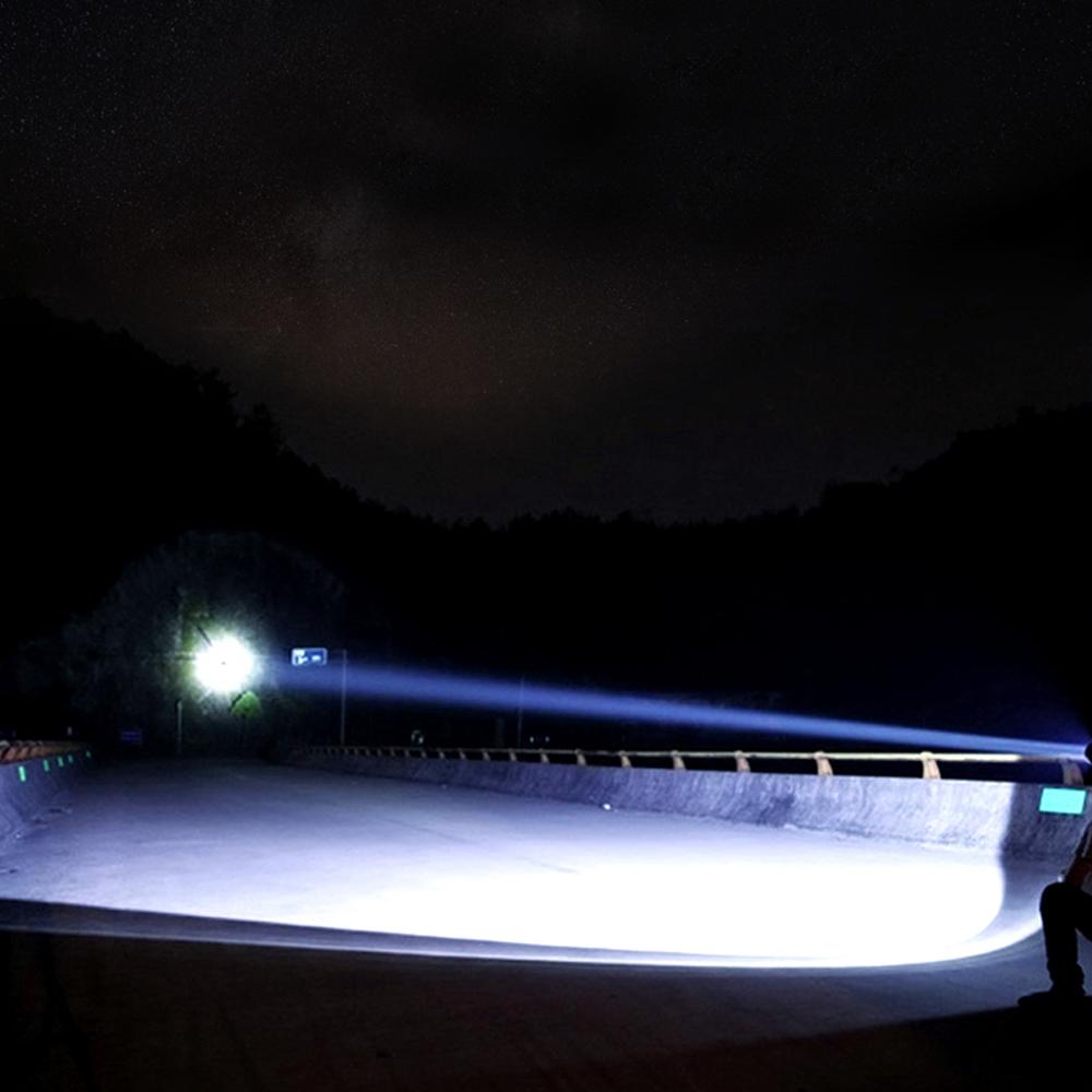 CRONY 6LED glare flashlight 22000 lumen 5000M rechargeable LED searchlight - Edragonmall.com