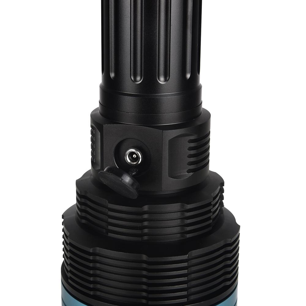 CRONY 6LED glare flashlight 22000 lumen 5000M rechargeable LED searchlight - Edragonmall.com