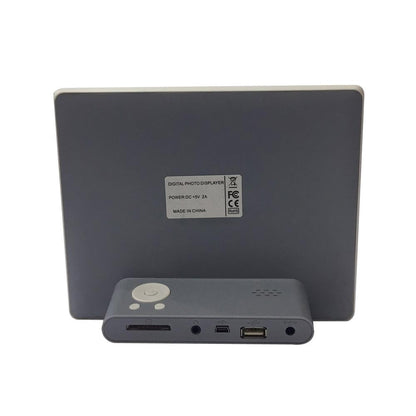 Crony 7inch Photo Frame 10GB Storage Supports Remote Control Player Stereo MP3 Time-2 - Edragonmall.com