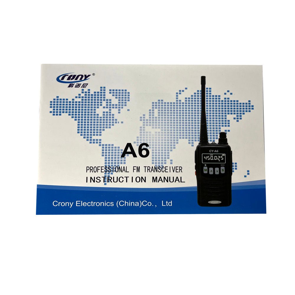 CRONY 7W CY-A6 two way radio 1 PCS Walkie Talkies 5-15km - Edragonmall.com