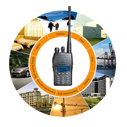 Crony 7W MT-777 UHF Long Range Walkie Talkie Rechargeable Protable Radio Wireless Radio 5-15km - Edragonmall.com