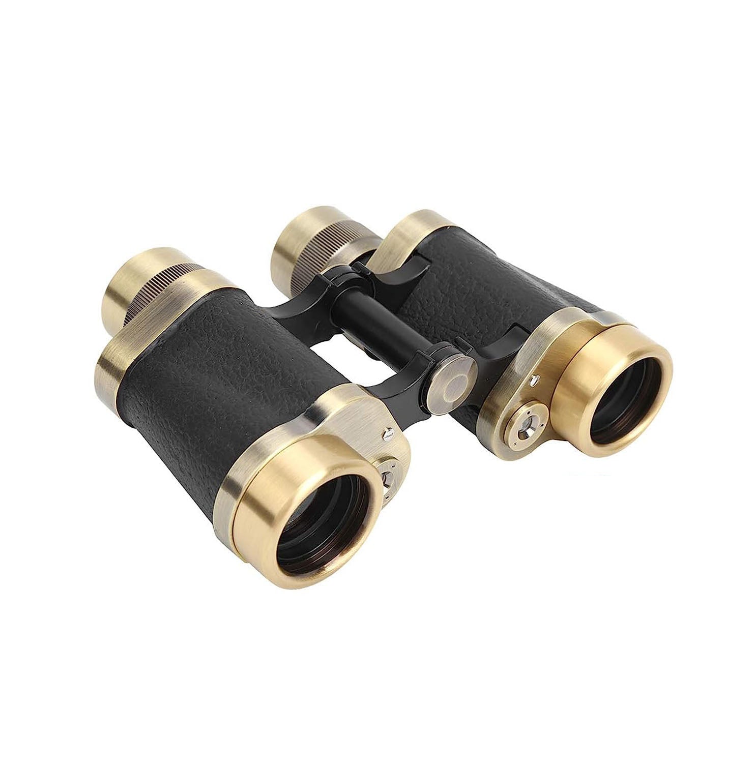 CRONY 8*30 Copper leather style Binocular 8x30 Binocular Telescope Distance Measurement View Target Bird Watching Equipment - Edragonmall.com