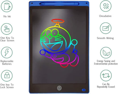 CRONY 8.5 10 12inch LED Writing Tablet Writing Doodle Board 3D LED Luminous Magic Drawing Pad Toys Erasable Sketching Notepad - Edragonmall.com