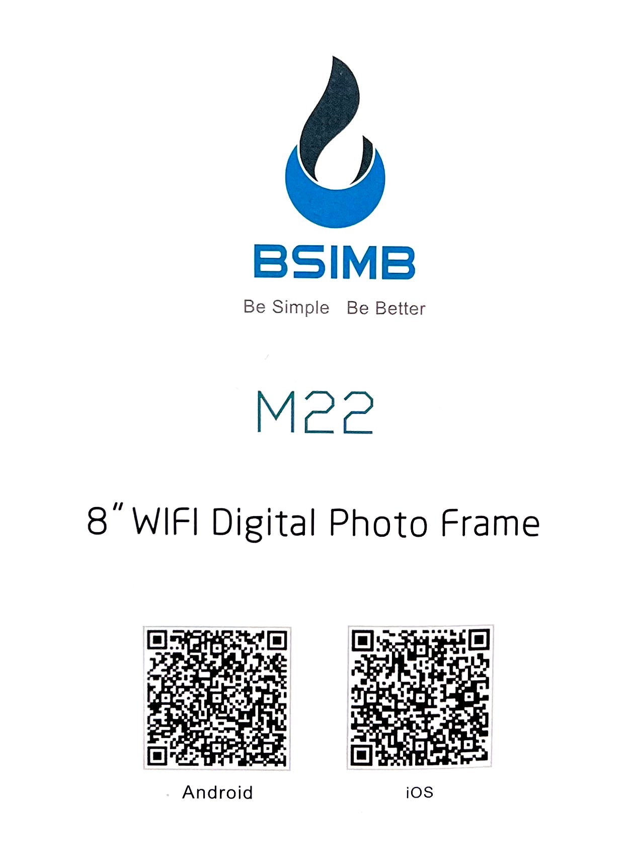 CRONY 8inch Photo Frame Digital Picture Frame Digital Photo HD Video Frame And USB Card Playback Infrared Remote Control - Edragonmall.com