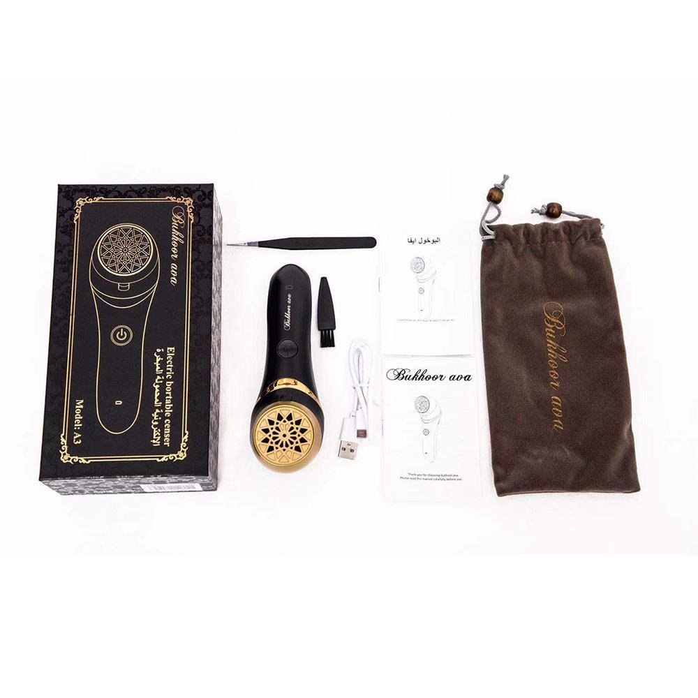 Crony A3 Small bukhoor Bakhoor Dukhoon Mini Usb Incense Burners - Edragonmall.com