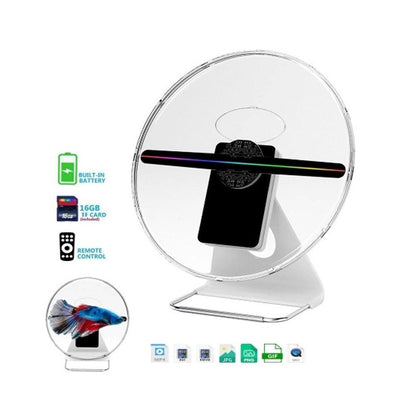 CRONY AD30 3D Hologram Fan 30cm Advertising LED display 3D Holographic Led Fan Hologram Advertising Fan for Ad LED display - Edragonmall.com