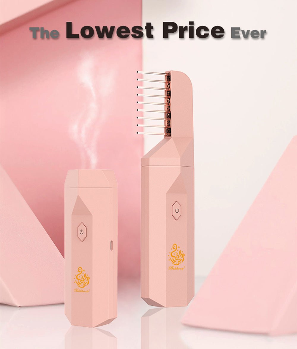 CRONY B26 مشط بخور USB محمول نسائي مبخرة بخور كهربائية محمولة