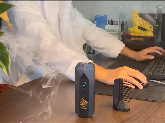 CRONY B26 مشط بخور USB محمول نسائي مبخرة بخور كهربائية محمولة