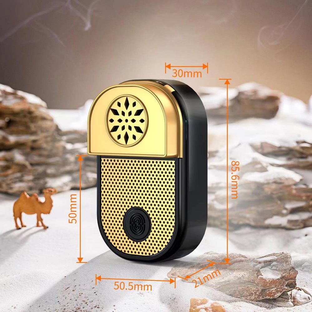 CRONY BK-28 Bukhoor Mini Car Incense Bakhoor Burner Rechargeable - Edragonmall.com
