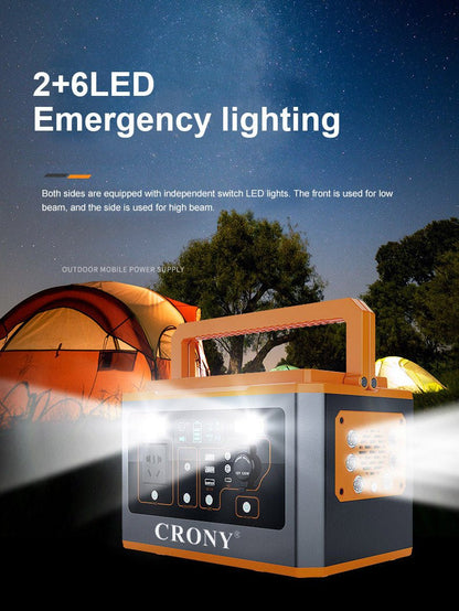 CRONY BS800 Portable Power Station portable router battery backup mini dc ups 24V 3A for outdoor activities with DC 5V/3A usb - Edragonmall.com