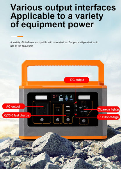 CRONY BS800 Portable Power Station portable router battery backup mini dc ups 24V 3A for outdoor activities with DC 5V/3A usb - Edragonmall.com