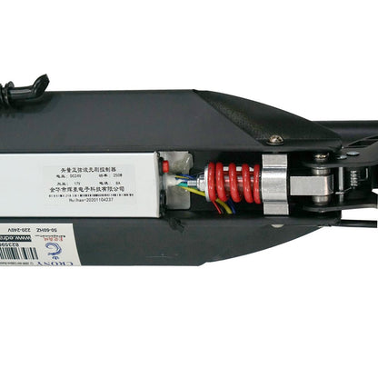 CRONY C2 250W 4AH Children Aluminium Folding Scooter Max Speed 15KM/H Distance 6-10KM Easy Foldable Shock Absorption Front & Rear - Edragonmall.com