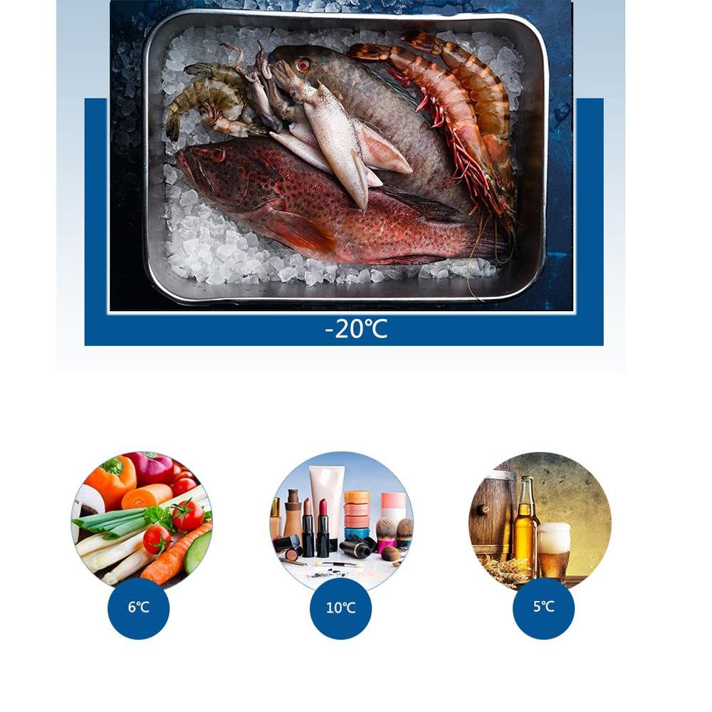 ثلاجة سيارة CRONY بسعة 30 لتر CX30 ECX30 بدون بطارية ليثيوم مبرد سيارة ثلاجة تخييم فريزر