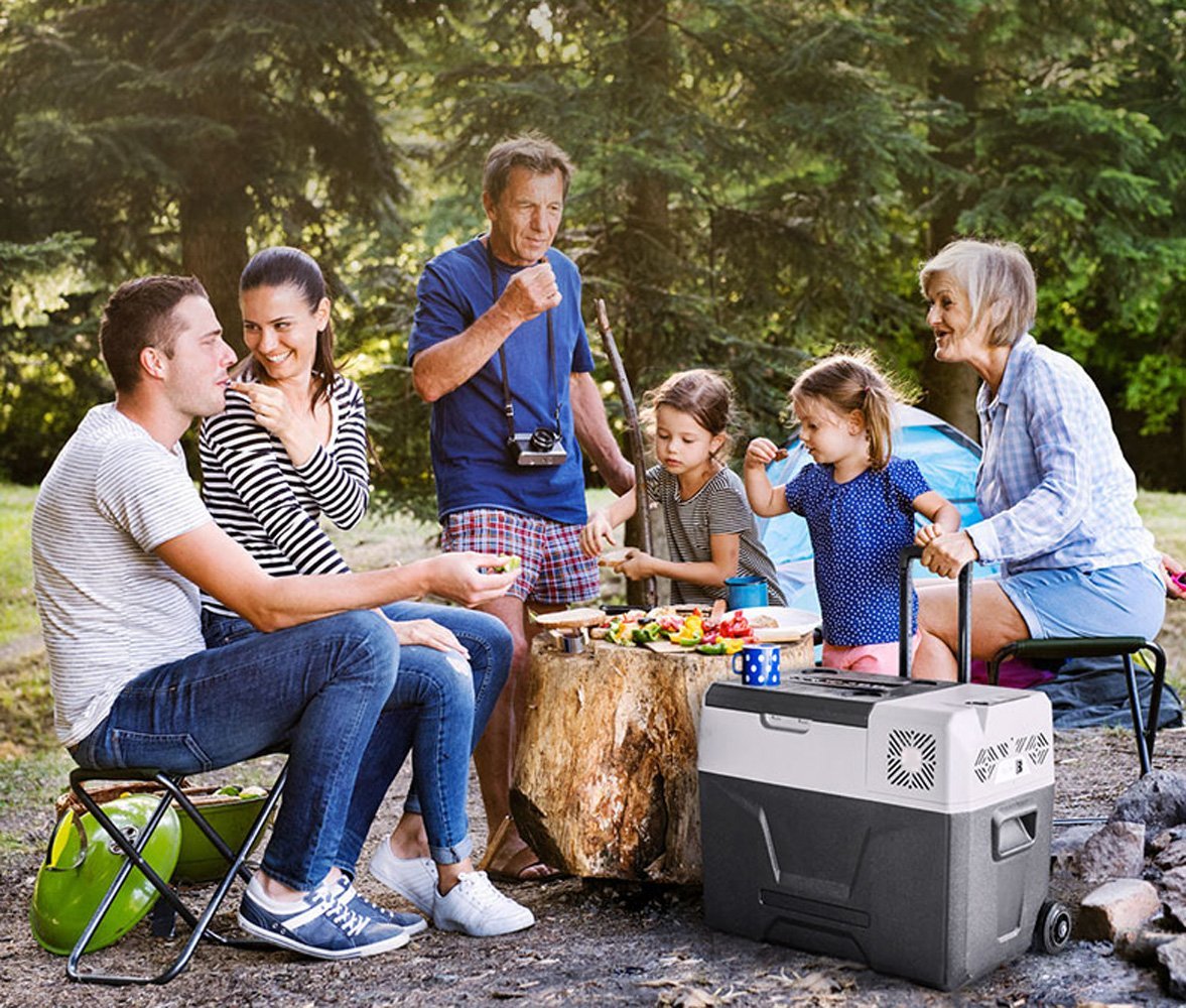 ثلاجة سيارة CRONY بسعة 30 لتر CX30 ECX30 بدون بطارية ليثيوم مبرد سيارة ثلاجة تخييم فريزر