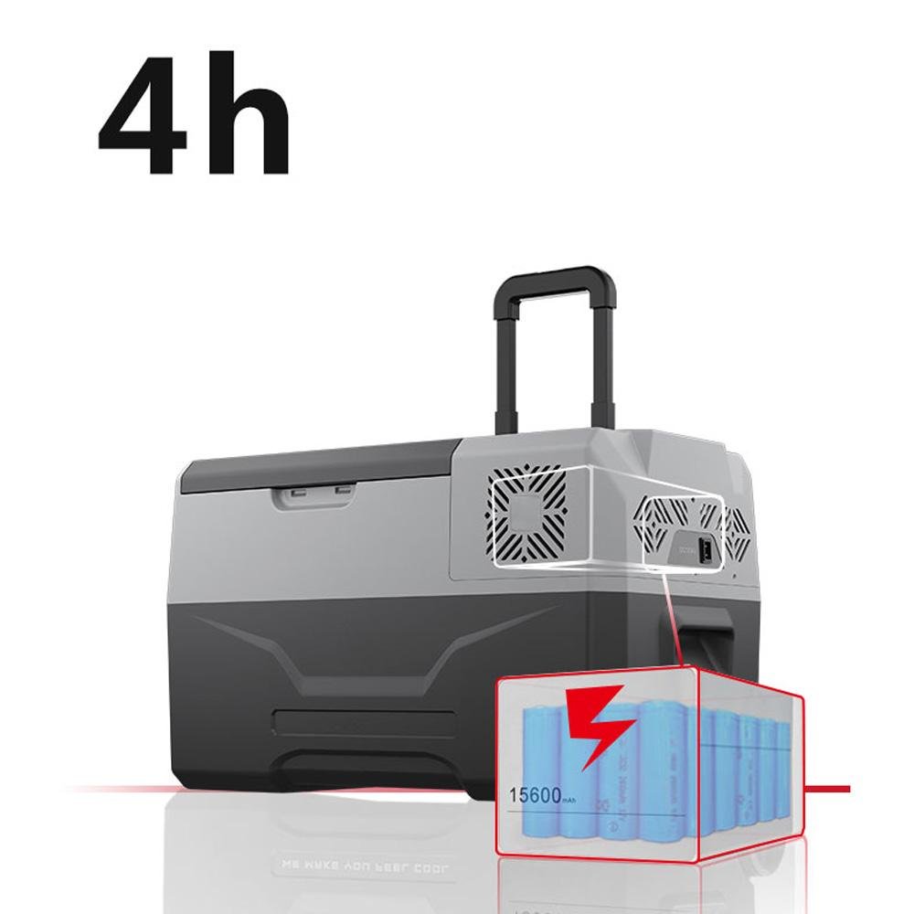 ثلاجة سيارة CRONY بسعة 30 لتر CX30 ECX30 مع بطارية ليثيوم مبرد سيارة ثلاجة تخييم فريزر