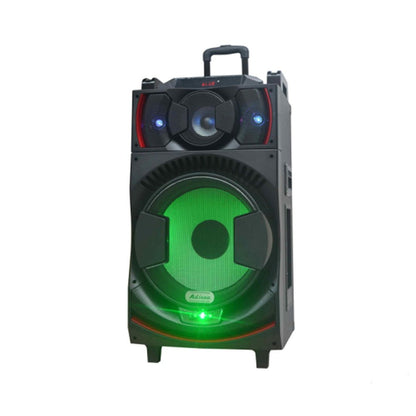 CRONY CN-111DJ Speaker Rechargeable speaker with DJ Mixer DJ-1036 + 2 radio microphones - Edragonmall.com