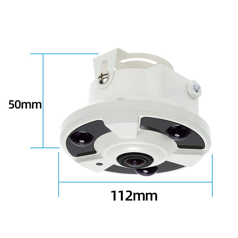 CRONY CN-6002 2MP Panoramic Camera 180 Wide Angle 1080P Fisheye AHD Security CCTV Camera - Edragonmall.com