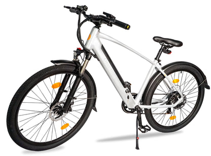 CRONY DECE300 LITE Endurance Max 80KM ADO Bike Electric bicycle ADO D30C 27.5″ silver - Edragonmall.com