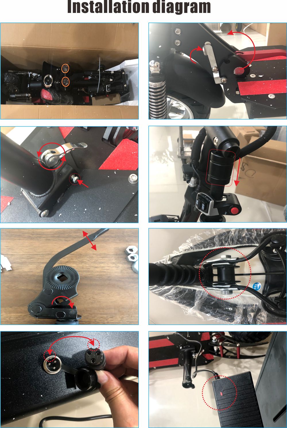 Crony DK-20-2 Max speed 75Km/H Single Drive High Speed Scooter For Outdoor Adventure Sporting Scooter with bluetooth speaker - Edragonmall.com