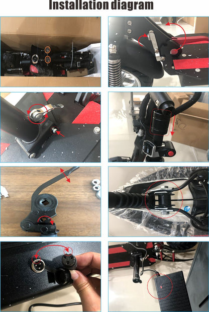 Crony DK-20-2 Max speed 75Km/H Single Drive High Speed Scooter For Outdoor Adventure Sporting Scooter with bluetooth speaker - Edragonmall.com