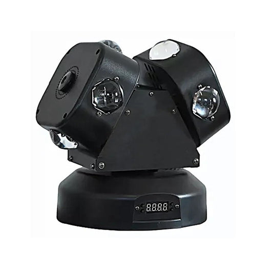 CRONY Double-ended ball rolling LED With laser 8X10W RGBW 4in1 LED Moving Head Beam Light Rotation Double Arms beam light For DJ Party - Edragonmall.com
