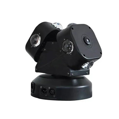 CRONY Double-ended ball rolling LED With laser 8X10W RGBW 4in1 LED Moving Head Beam Light Rotation Double Arms beam light For DJ Party - Edragonmall.com