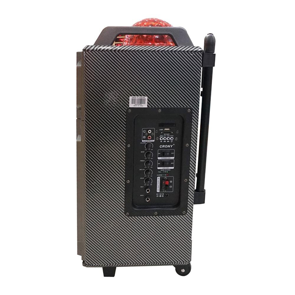 CRONY DT-1103 Speaker with bluetooth/FM/USB/SD and colored lights - Edragonmall.com