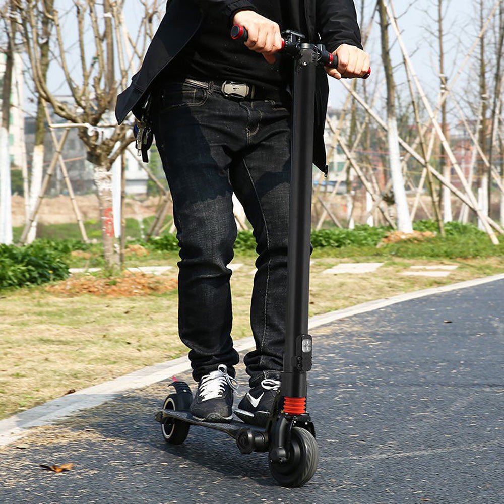 CRONY Electric Scooter S6 Aluminium Alloy Folded 6.5 Inch tires | White - Edragonmall.com