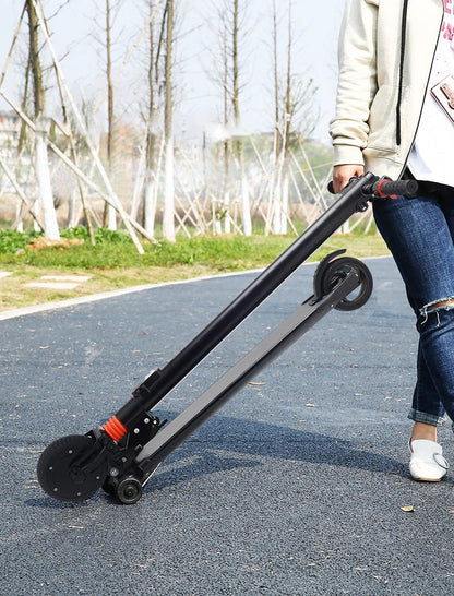 CRONY Electric Scooter S6 Aluminium Alloy Folded 6.5 Inch tires | White - Edragonmall.com
