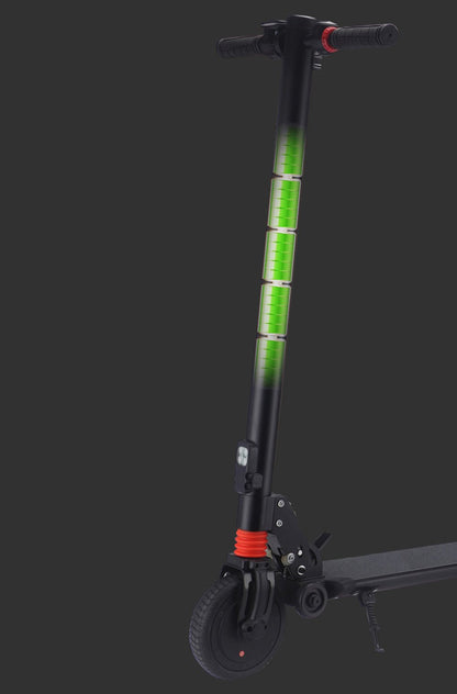 CRONY Electric Scooter S6 Max Speed up to 25 KM/H 15-20 KM Long-range distance Aluminium Alloy Folded 6.5 Inch tires | Black - Edragonmall.com