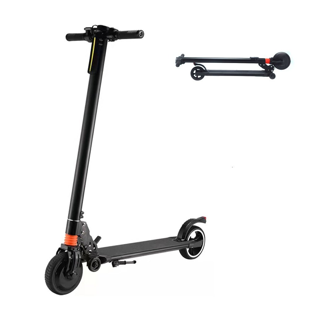CRONY Electric Scooter S6 Max Speed up to 25 KM/H 15-20 KM Long-range distance Aluminium Alloy Folded 6.5 Inch tires | Black - Edragonmall.com