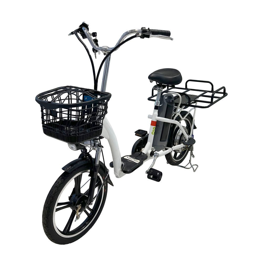 CRONY Elf food truck Express Delivery bike 48V 350W Carbon Steel high quality single speed electrical bicycle - Edragonmall.com