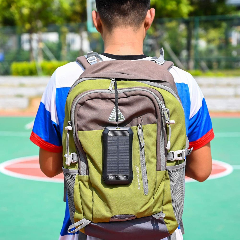 CRONY ES986S-Business Power Bank 28000mAh Solar Charger Qi Wireless Power Bank - Edragonmall.com