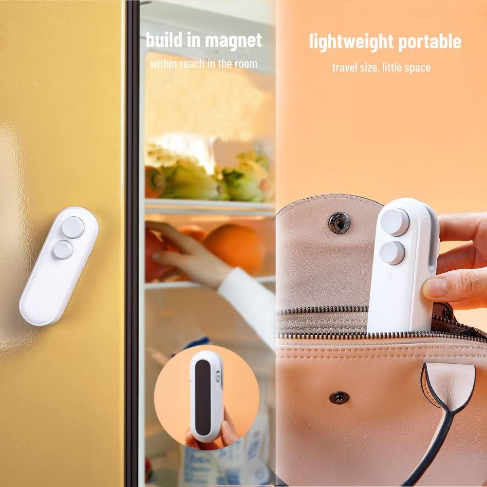 CRONY F2 Dual purpose mini sealer Mini Bag Sealer 2 in 1 Seal Cutter Heat Sealers USB Charging Portable Bag Resealer - Edragonmall.com