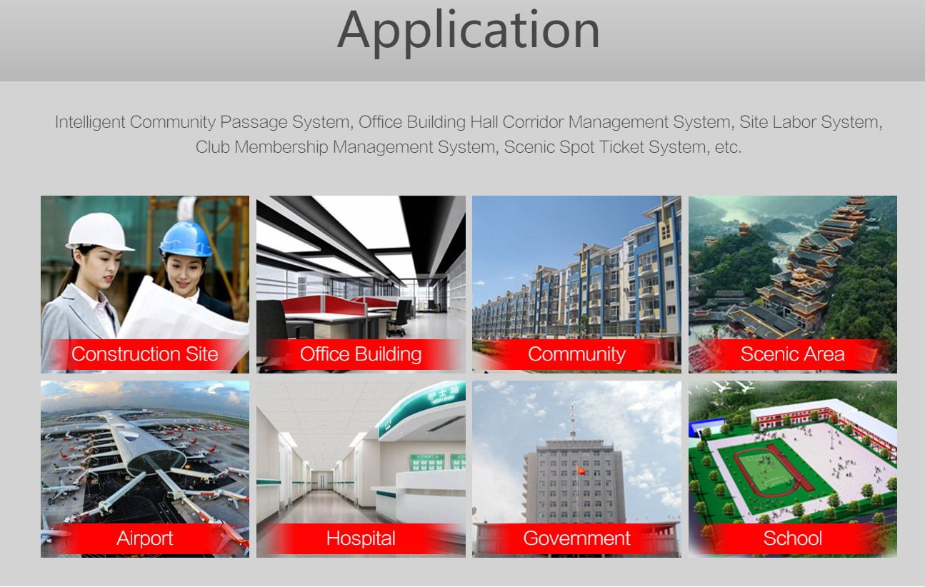 CRONY FC-8143T Face And Fingerprint Attendance Fingerprint Remote Door App to Open The Door Software Management Time - Edragonmall.com