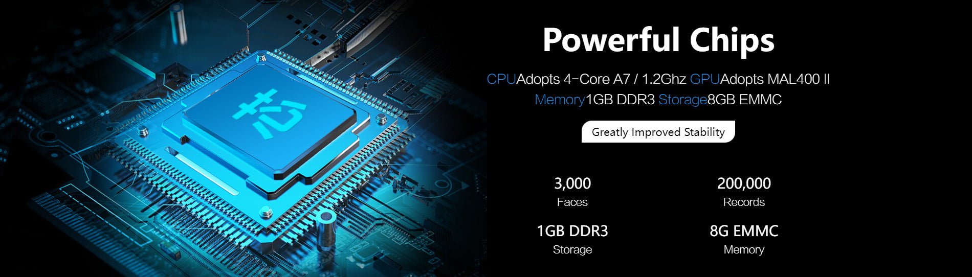 CRONY FC-8143T Face And Fingerprint Attendance Fingerprint Remote Door App to Open The Door Software Management Time - Edragonmall.com