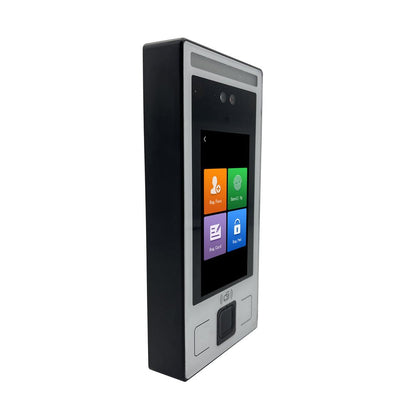 CRONY FC-8143T Face And Fingerprint Attendance Fingerprint Remote Door App to Open The Door Software Management Time - Edragonmall.com