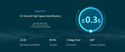 CRONY FC-8143T Face And Fingerprint Attendance Fingerprint Remote Door App to Open The Door Software Management Time - Edragonmall.com