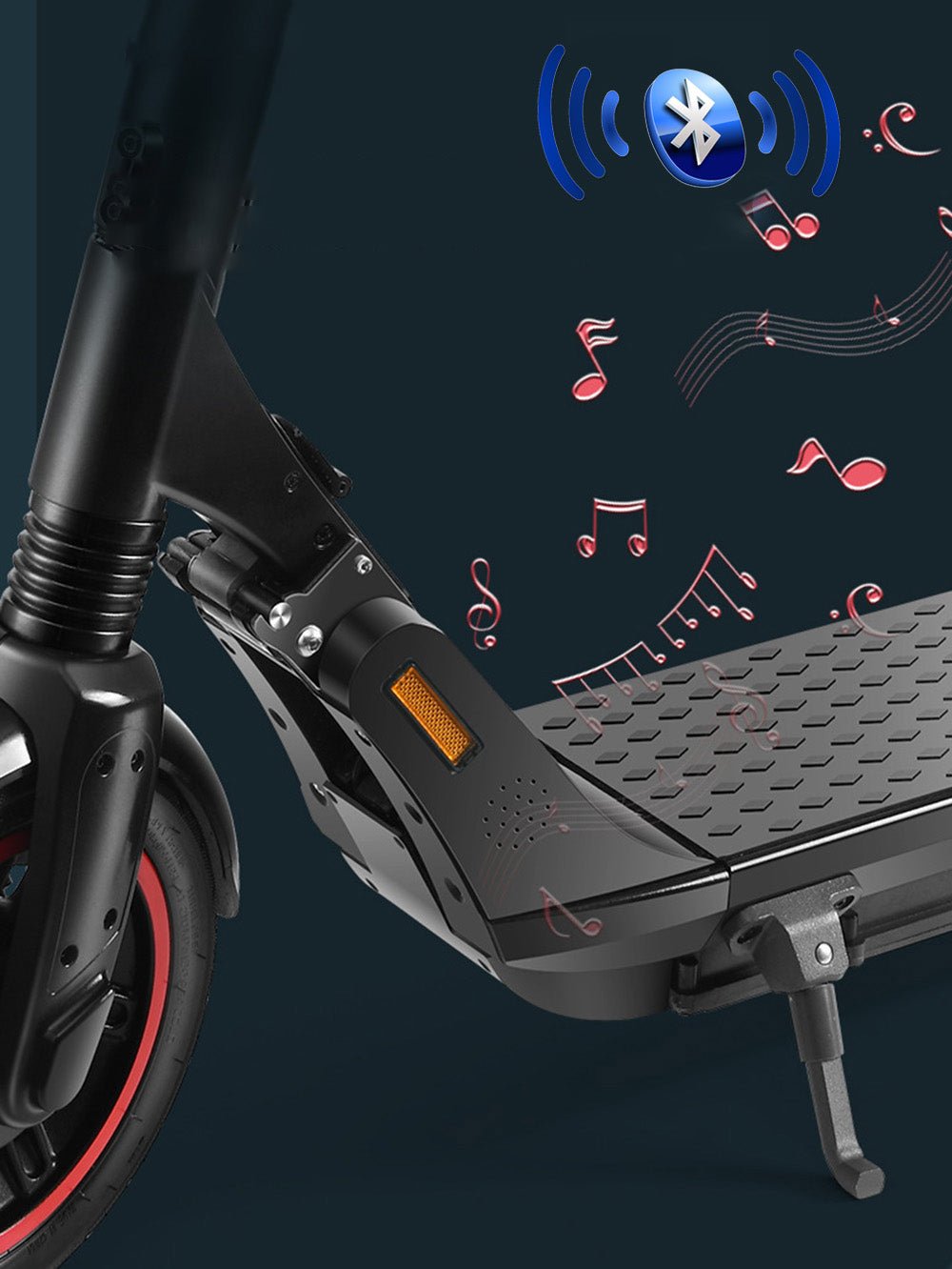 CRONY G9 Endurance 60KM E-Scooter Max speed 46Km/H Aluminium Alloy Folded 10 Inch tires | Dark grey - Edragonmall.com