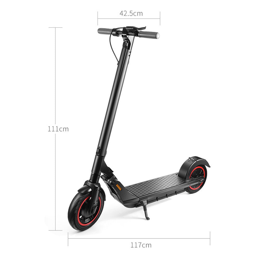 CRONY G9 Endurance 60KM E-Scooter Max speed 46Km/H Aluminium Alloy Folded 10 Inch tires | Dark grey - Edragonmall.com