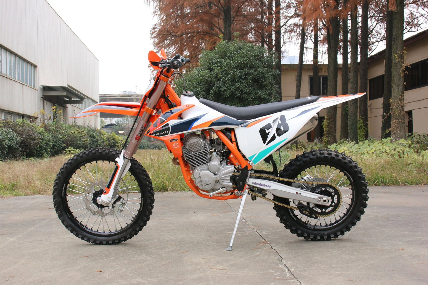 CRONY H-3 Cross-country Motorbike heavy duty 4 stroke air cooled engine adult crossfire dirt bike 250 Motorcycle - Edragonmall.com