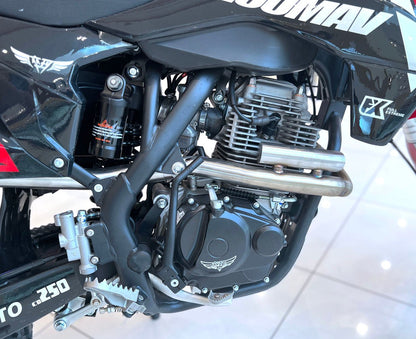 CRONY H-3 Cross-country Motorbike heavy duty 4 stroke air cooled engine adult crossfire dirt bike 250 Motorcycle - Edragonmall.com