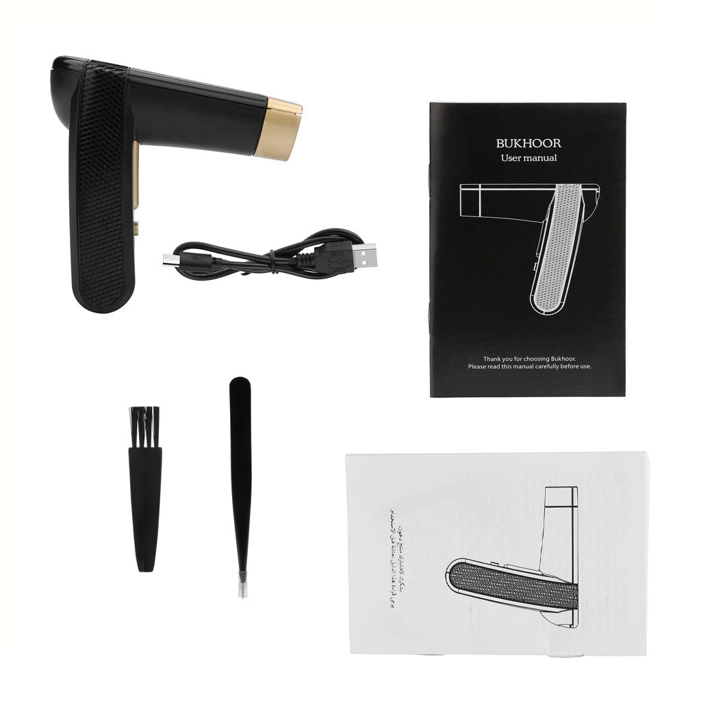 CRONY Hand-held Aromatherapy Device Portable USB Electric Bakhoor Oudh Burner Mini Incense Burner - Edragonmall.com