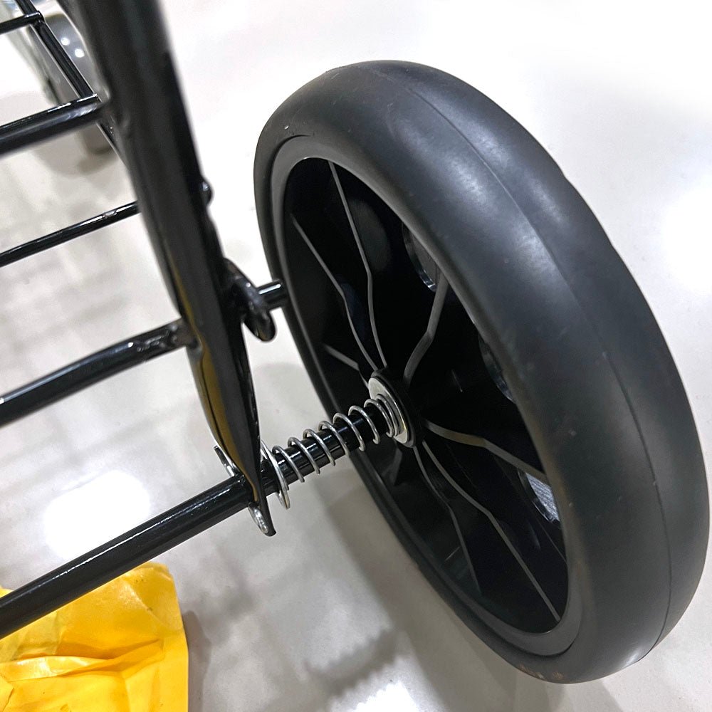 كروني عربة تسوق كبيرة عالية الجودة منزلية محمولة قابلة للطي بعجلات